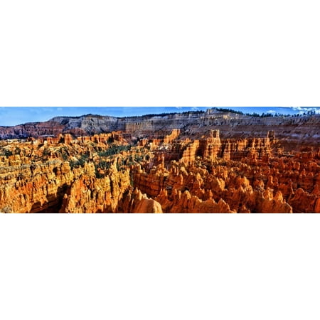Hoodoo Rock Formations in Bryce Canyon National Park, Utah, USA Print Wall
