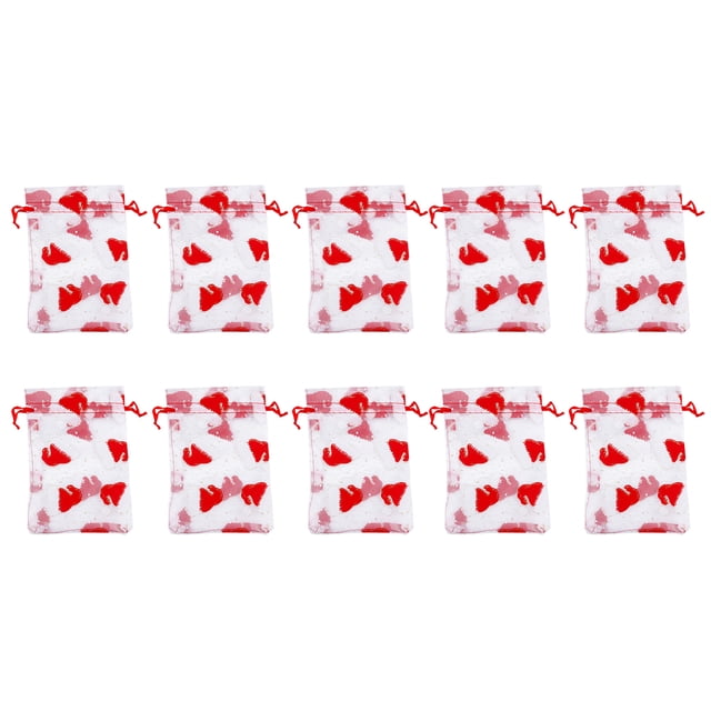 Bolsa de bolsas de dulces de 10 piezas bolsas de envoltura con bolsas de regalo de regalos