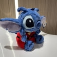 thumbnail image 3 of Disney-muñeco de peluche de Lilo & Stitch para niños, juguete Original de 25cm, posición de combate, regalo de cumpleaños y Navidad, nuevo estilo, 3 of 5