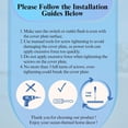 thumbnail image 6 of Nautical Single Rocker Switch (1 Gang) Decorative Light Switch Plate Cover with Sea Turtle and Ocean Waves Design, Coastal Home Décor for Unique Lighting Accents, 6 of 9