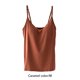 thumbnail image 5 of Guardurnaity Camisola de Yoga para mujer, chaleco de Fitness, ropa de gimnasio, mano de obra fina, transpirable, para exteriores, cierre de piel, Prendas para la parte del cuerpo Marrón METRO, 5 of 6