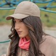 thumbnail image 3 of Gorra de béisbol ajustable estilo vintage de algodón unisex para adultos, 3 of 4