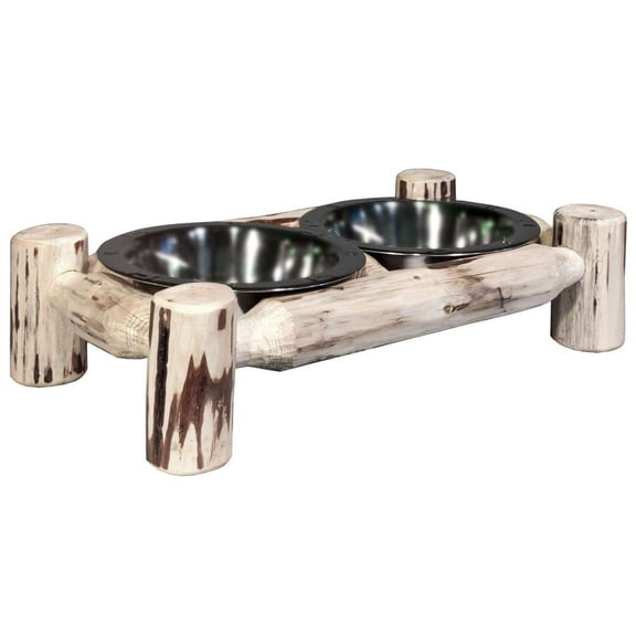 Montana Collection Small Pet Feeder, Ready to Finish