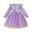 Purple, variant on Kids Tutu Dress Ruffles Long Sleeve Girls Blue Dress Sparkly Girls Tulle Dress Winter Dress Girls Dresses 9-10 Years