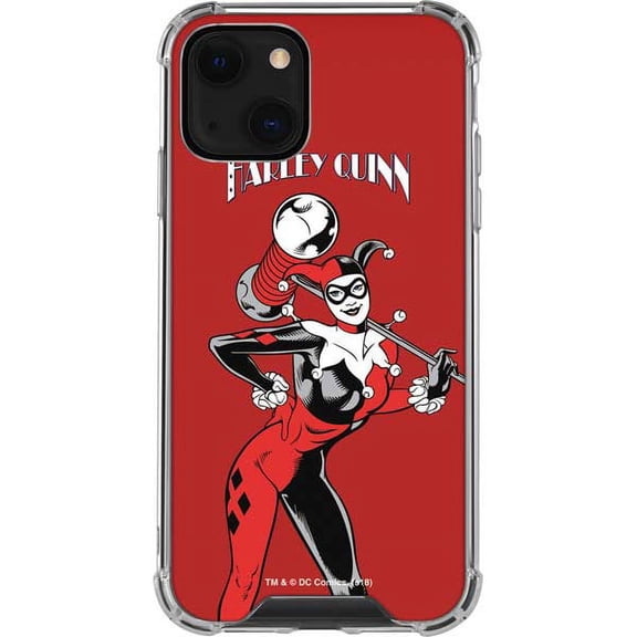 Skinit DC Comics Harley Quinn Portrait iPhone 13 Clear Case