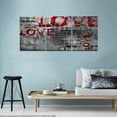 thumbnail image 2 of Hieng Large Banksy Canvas Wall Art Graffiti Dream Theme Painting Modern Inspirational Office Wall Decor （Only canvas）, 2 of 6