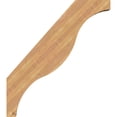 thumbnail image 3 of 5 1/2"W x 32"D x 36"H Funston Smooth Knee Brace, Western Red Cedar, 3 of 4