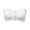 White, variant on Seductiva Tube Tops Women's Simple Solid Bra Comfy Breathable Tube Bra Strapless Crop Tops 1PC