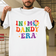 thumbnail image 1 of T-Shirt Unisexe Colorful In My Dandy Era Funny World Style Rétro Dandy World Character V15996, jusqu'à la Taille 5TG, 1 of 4