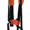thumbnail image 4 of 2X Double Shoulder Strap Grass Trimmer Brush Cutter Harness Belt Pruner Yellow, 4 of 8
