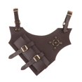 thumbnail image 4 of Medieval Rana Steampunk cinturón cintura cinturón colgador Medieval Rana para caballero escenario juego de rol accesorios de Marrón Hugo Vaina, 4 of 10