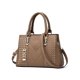 thumbnail image 1 of Bolso de hombro de PU Minnieouse Estuche de viaje informal Caqui AP012981-06, 1 of 6
