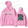 thumbnail image 3 of Sudadera con capucha de Russ It was you all Along Tour, de invierno, para hombre y mujer, unisex, informal, de manga larga, con capucha, ropa de calle, 3 of 5