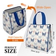 thumbnail image 3 of Anchor and Bulldog Dog Insulated Lunch Bag for Women & Adults,Large Portable Soft Cooler Lunch Bag,Thermal Food Storage Tote with Pearl Cotton,8.66L,8.75x5.75x9.5 Inch, 3 of 6