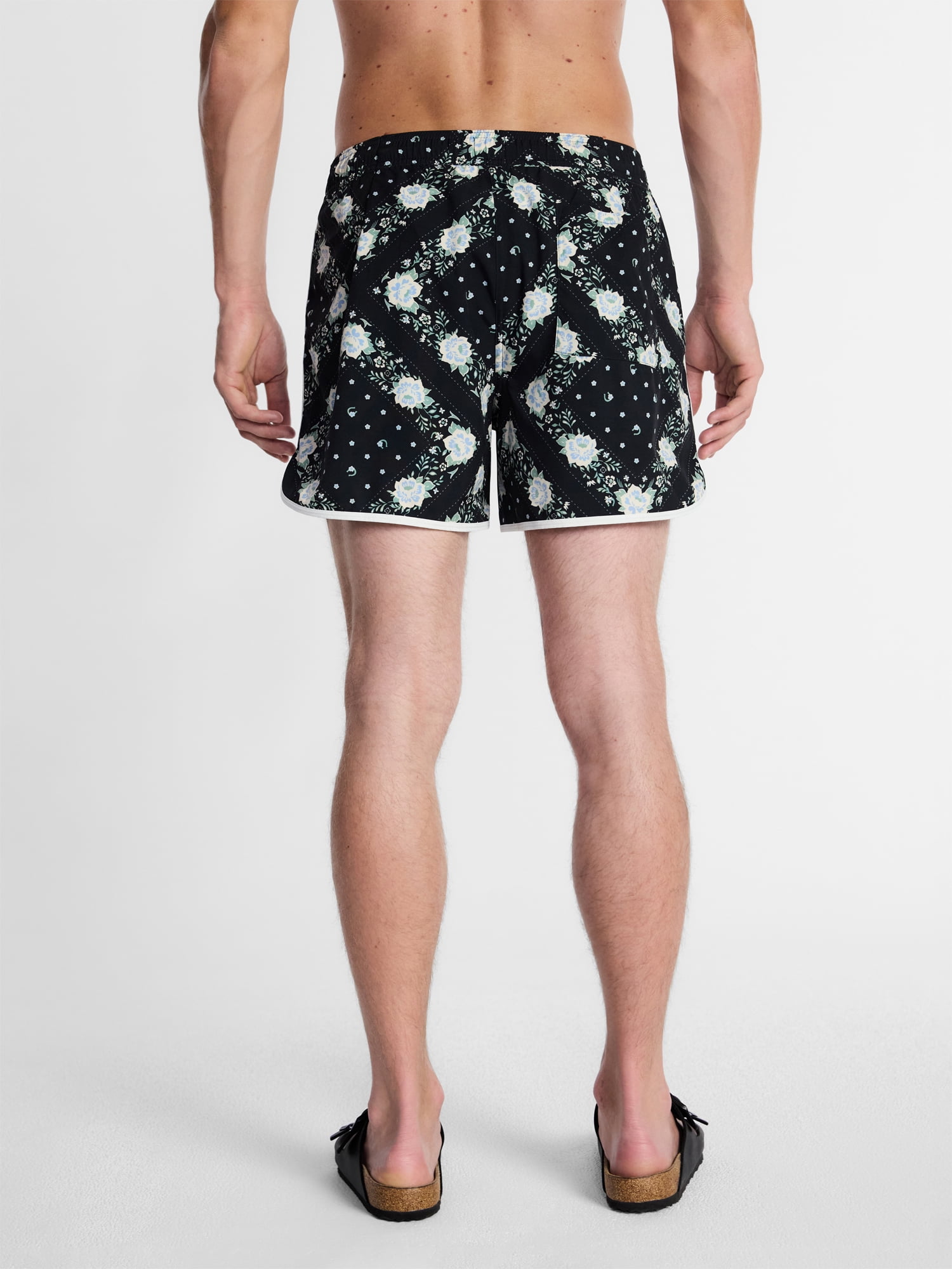 Kacey Lee Men's Swim Shorts, 5" Inseam, Sizes S-2XL
