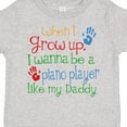 thumbnail image 4 of Inktastic Piano Player Like Daddy Boys or Girls Toddler T-Shirt, 4 of 5