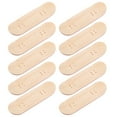 thumbnail image 1 of 10 Pcs New Replacement Wooden Board Finger Skateboard Parts for Finger Skateboards, 1 of 9