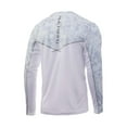 thumbnail image 2 of Huk Men's Icon X Performance Long Sleeve Fishing Shirt (Grey Drift, XXL), 2 of 3