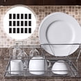 thumbnail image 3 of HLONK 100pcs Sink Grid Rubber Feet - Kitchen Rack Bumper Replacements - Black, 3 of 4