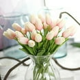 FLYHMAI Sales of Day Artificial Flowers Tulips Fake Flowers Silk