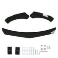 thumbnail image 1 of Bumper Splitter, Flexible Universal Front Bumper Spoiler 4 Parts Form  For Modification For Decoration Glossy Black, 1 of 8