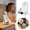 White, variant on 3-in-1 Wireless Charger Phone Stand, Fast Charging Desktop Holder with Heat Dissipation & Sound Amplifier for Qi-Enabled Phones 5.5 Inch(White)