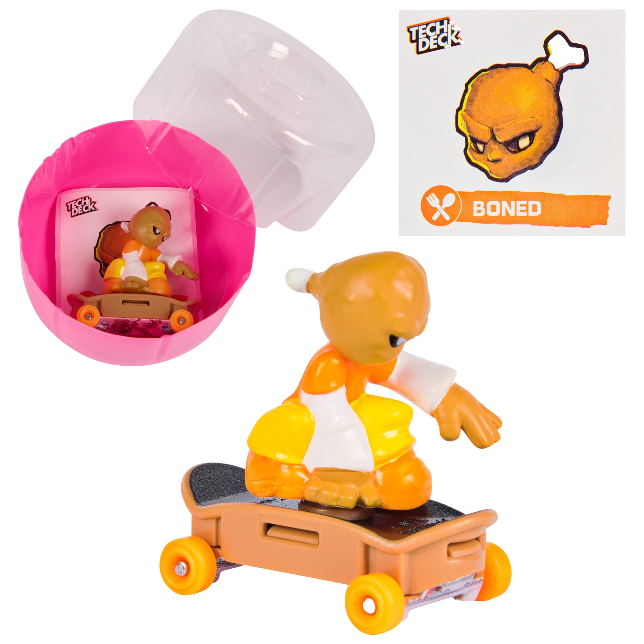 Tech Deck Free Riders Single Blind Pack Fingerboard Toy, Ages 3 & up