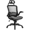 thumbnail image 1 of BestOffice BestMassage High Back Adjustable Mesh Home Office Chair, Ergonomic Rolling Swivel Desk Chairs, Black, 1 of 7