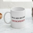 thumbnail image 3 of CafePress - Real Men Become Orthopedists Mug - 11 oz Ceramic Mug - Novelty Coffee Tea Cup, 3 of 3