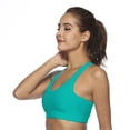 thumbnail image 3 of FENGGHAO Women High Impact Sports Bra with Back Pocket for Running Yoga Workout, Padded Support Women Solid Sport Bra, 3 of 6