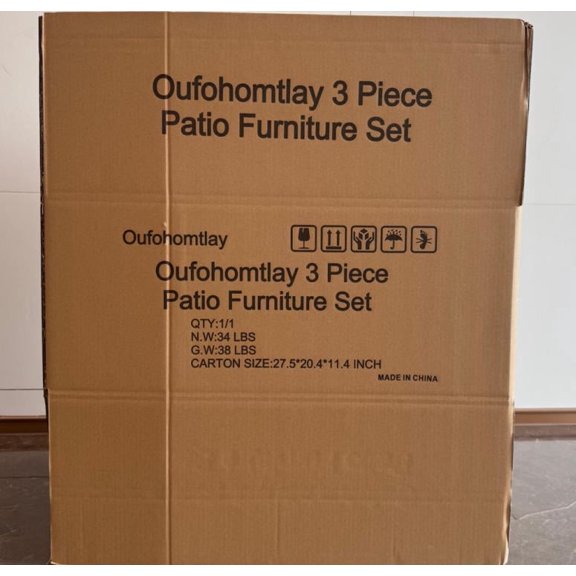 FHFO outdoor patio set cushions