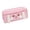 Pink, variant on Hyknon Cute Bunny Ears Pencil Case, Large Capacity Waterproof Pencil Pouch Bag with Zipper, Thick Beige Makeup Storage Organizer for Stationery College Classroom