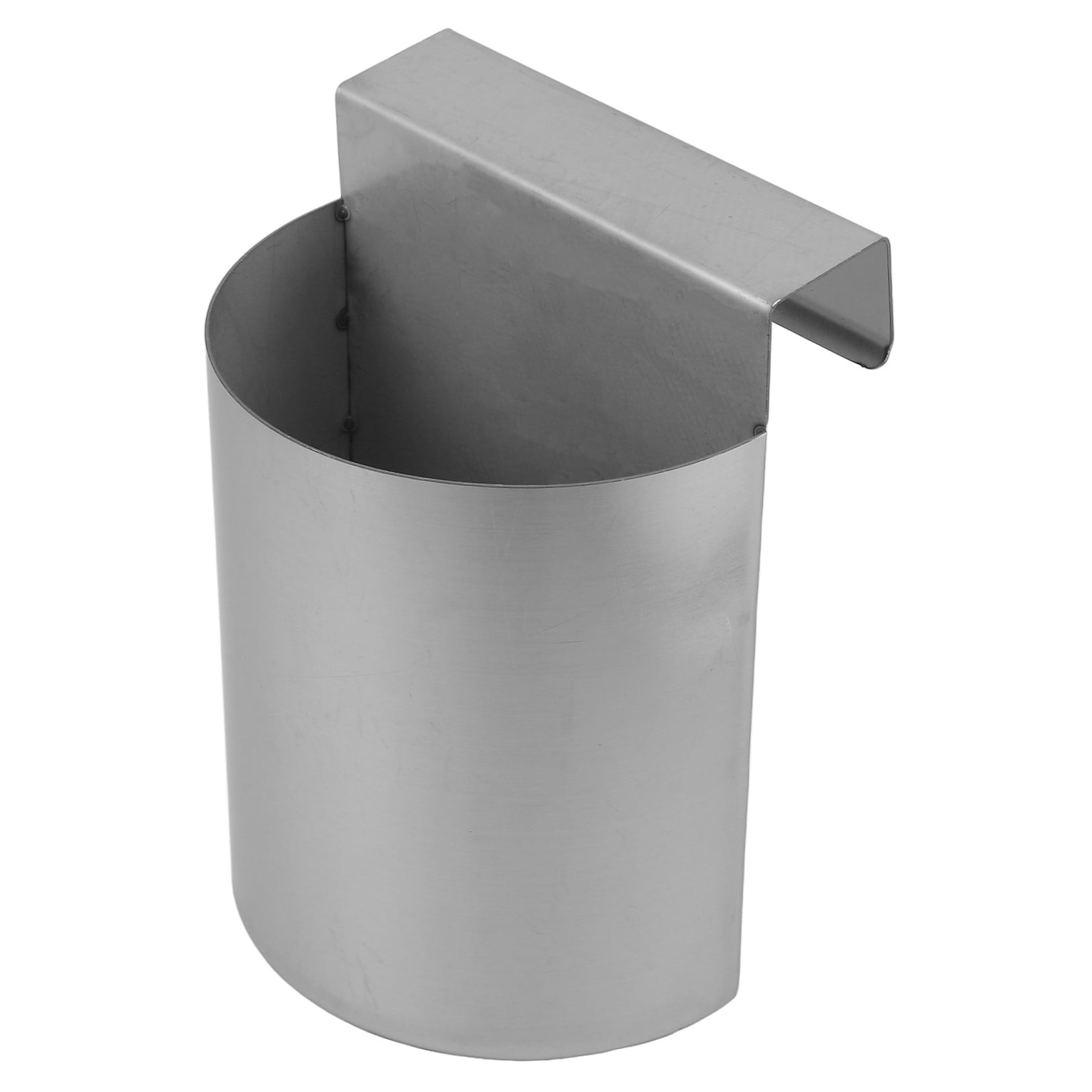 Pawsdot Stainless Steel Ice Scoop Holder Plated Silver Hanging Organizer for Home Use