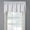 White, variant on Sheetsnthings Diamond Embroidered Window Valance, White (52x17) Rod Pocket Polyester Valances for Small Windows