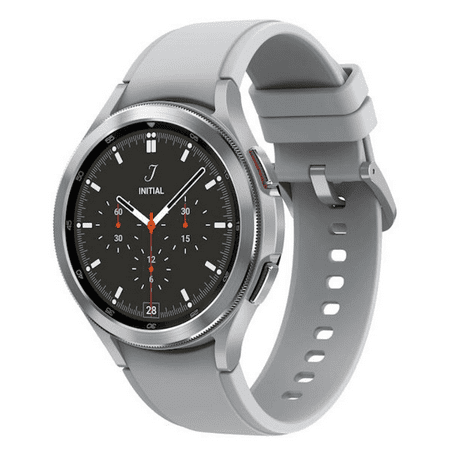 Samsung Galaxy Watch 4 Classic Smartwatch 46mm / 42mm Bluetooth/Wi-Fi/LTE - Silver, Used-very-good