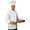WHITE, variant on Unisex Classic Full Cut Long Sleeve Chef Coat 3302