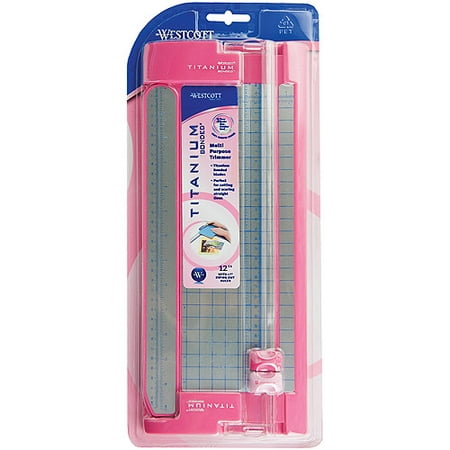 Multi-Purpose Trimmer W/Titanium Blades-Pink