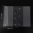 thumbnail image 2 of Cubierta de libro Uxcell 5.1x7.5" transparente, 10 Pcs Protector de libro ajustable de PP con cinta adhesiva, 2 of 6