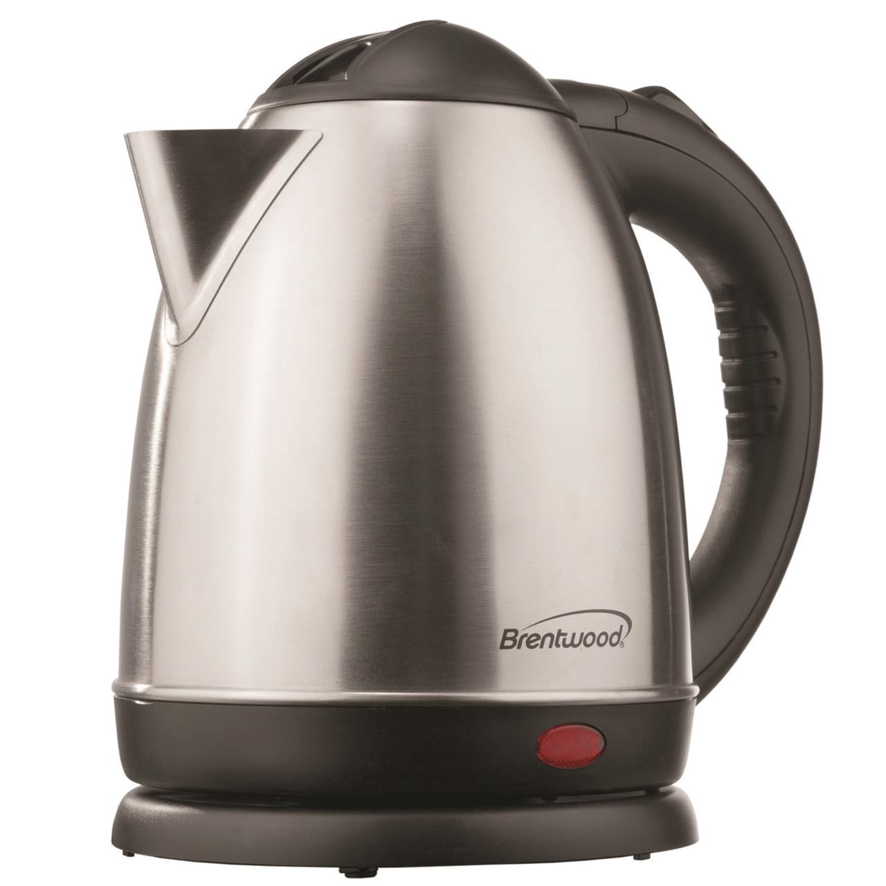 Brentwood 1.5-Liter Stainless Steel Cordless Electric Kettle, Stainless Steel
