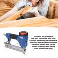 thumbnail image 4 of Upholstery Stapler, Pneumatic Staple Gun Versatile  for Woodworking, 4 of 7