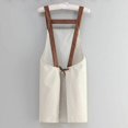 thumbnail image 3 of Delantales de cocina, correa ajustable para el cuello, delantal ajustable impermeable para hombres y mujeres, delantal de cocina, 3 of 5
