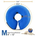 thumbnail image 4 of Paipaitek Protective Inflatable Collar,Dog Cone After Surgery,Blow Up Dog Collar,Pet Recovery Collar for Dogs and Cats (Medium(8"-12"), Blue), 4 of 6