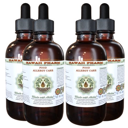 Food Allergy Care Glycerite, Green Tea (Camellia Sinensis) Dried Leaf, Turmeric (Curcuma Longa) Dried Root, Milk Thistle (Silybum Marianum) Dried Seed Alcohol-Free Liquid Extract, Glycerite Herbal