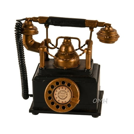 UPC: 0640901138800 | Handmade Vintage Telephone Coin Bank