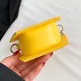 thumbnail image 2 of Bolso Mano Cuero Con para Mujer Bolso Ataúd Calabaza Halloween (amarillo), 2 of 9