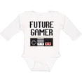 thumbnail image 3 of Inktastic Future Gamer Boys or Girls Long Sleeve Baby Bodysuit, 3 of 5