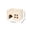 A, variant on Natural Solid Wood Hamster Hideout, Safe Chewable Small Animal Hut, Detachable Stress Relief Sleeping House, Cage Enrichment Gnawing Toy Decor for Syrian Dwarf Hamsters Gerbils