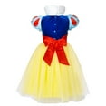 thumbnail image 6 of Princess Costume for Girls Dress Up Birthday Party Cosplay Outfit with Accessories, 6 of 6