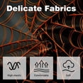 thumbnail image 3 of Spider Web Velvet Throw Pillow Covers Set of 2 with Unique Patterns for Bed and Sofa, Available in 16x16, 18x18, and 20x20 Inches for Various Occasions, 3 of 6