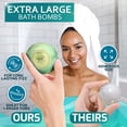 thumbnail image 3 of Set de bombas de baño de regalo BELLISSO 6 XXL Bubble Bath Fizzies, 3 of 6